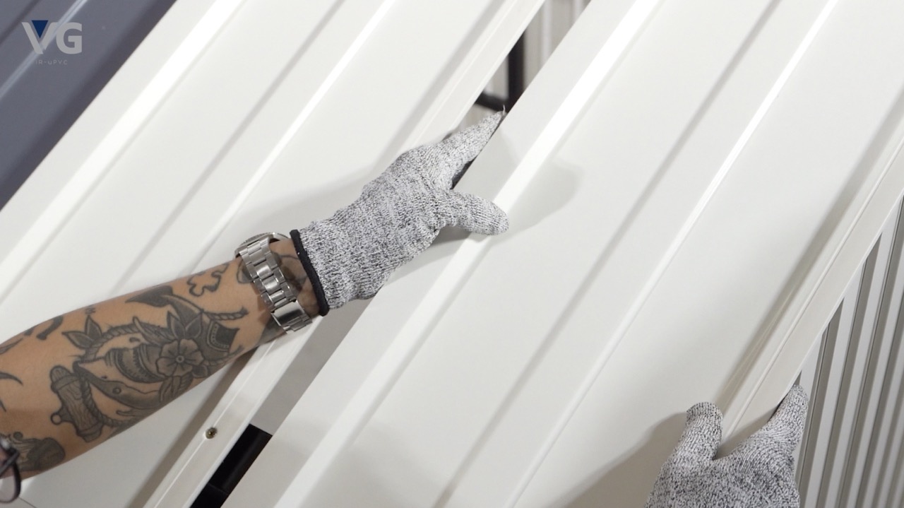 รางน้ำ PVC รางน้ำฝนไวนิล